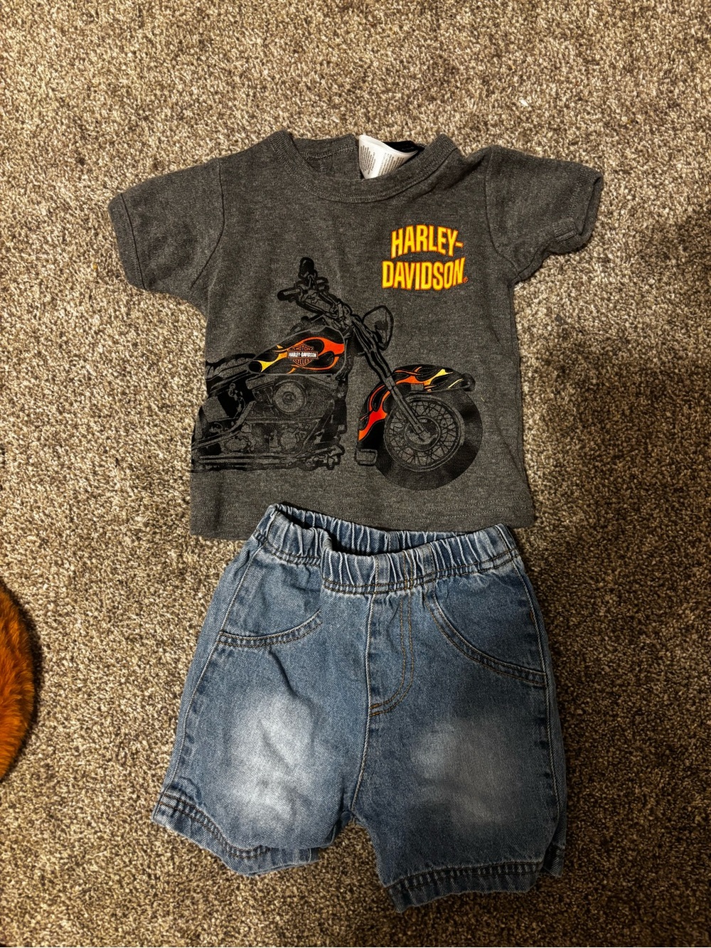 Harley-Davidson 6-9 months outfit
